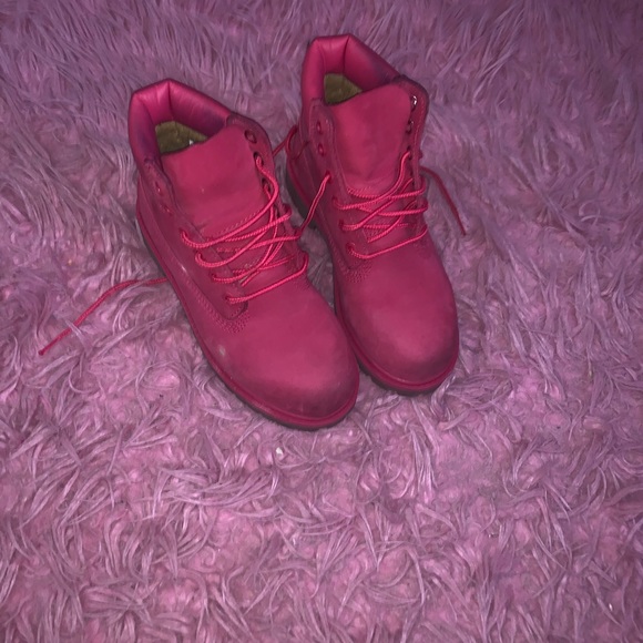 Pink Timberlands💖 - Picture 1 of 5
